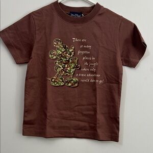 Disney Brown Jungle Adventure Kids T-Shirt